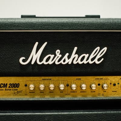 Marshall JCM 2000 DSL 100 Dual Super Lead 2-Channel 100-Watt Guitar Amp  Head