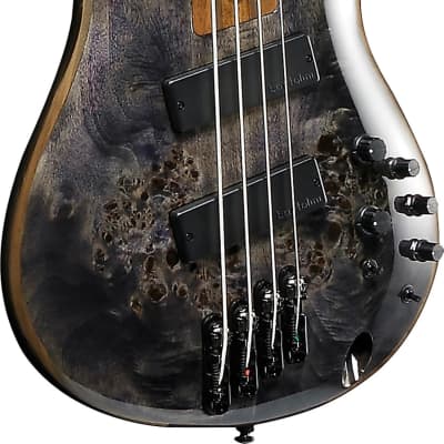 Ibanez SRMS800 SR Bass Workshop Multi Scale 4-String Bass Guitar, Deep Twilight image 4