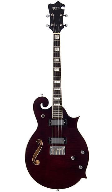 Eastwood MRG Tone Chambered Mahogany Body Maple Top 4-String Tenor Electric Guitar w/Gig Bag image 1