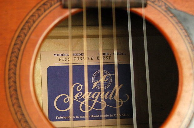 Seagull S6, Tobacco Sunburst, Satin Finish, RH Acoustic | Reverb