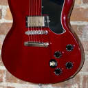 Excellent 1984 Gibson SG Standard  Cherry OHSC, Fresh Pro Setup, Very Nice Playing Ships Fast too !