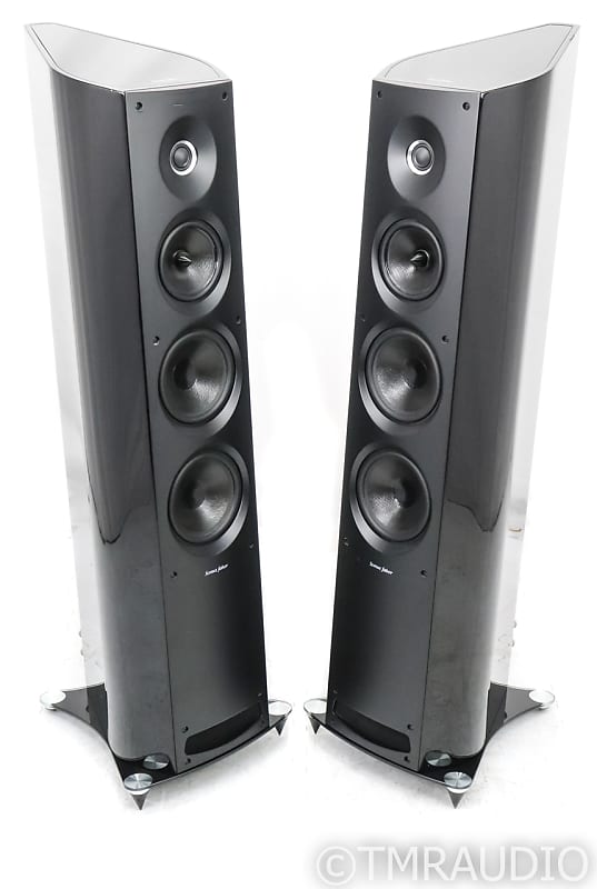 Sonus Faber Venere 3.0 Floorstanding Speakers; Black Pair image 1