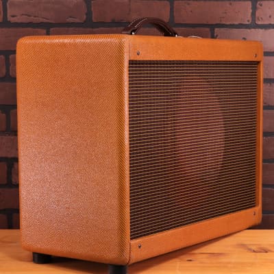 Oversized 1x12 Narrow Panel Tweed Extension Cabinet/Tinted | Reverb