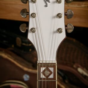 Rick Nielsen's 1962-64 National Glenwood 95 Map Guitar in Vermillion Red image 10