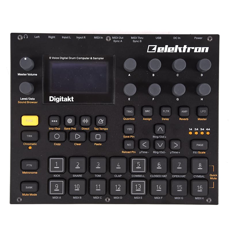 Elektron Digitakt 8-Voice Digital Drum Machine & Sampler image 1