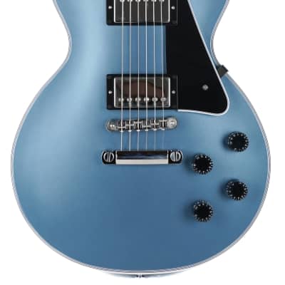 New Gibson Custom Shop Les Paul Custom W/ Ebony Fingerboard Pelham Blue Gloss image 2