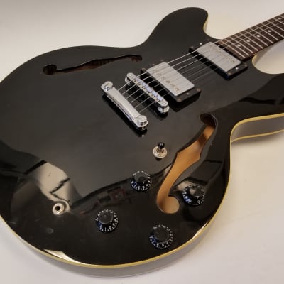 Cort Used Source Semi Hollow Double Cutaway Electric Guitar Black image 4