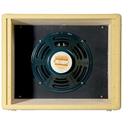 Mojotone Tweed 1x12 Extension Cabinet LOADED w/ Jensen C12Q Speaker image 4