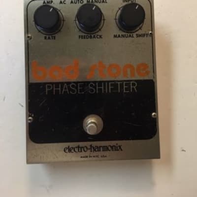 Electro Harmonix Bad Stone Phase Shifter Original Vintage Guitar Effect Pedal image 9