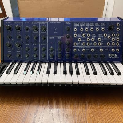 Korg MS-20 FS Monophonic Analog Synthesizer 2020 - Present - Blue