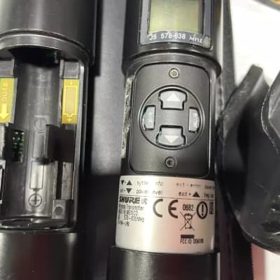 Shure UR4D+ Dual Wireless Receiver W/(2)URUR2 Handheld Transmitters #2416 (One)THS image 14