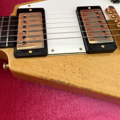 Gibson Flying V Murphy lab 58 Collectors Choice Serial #1 2021 - Korina image 2
