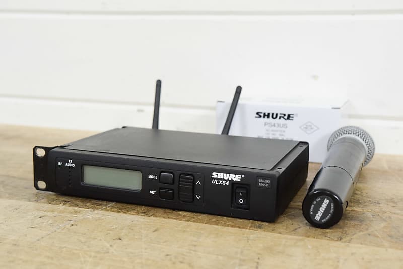 Shure ULXS24 58 Handheld Wireless Mic J1 Band 554 590 MHz church