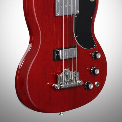 Gibson SG Standard Electric Bass (with Case), Heritage Cherry image 3
