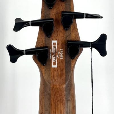 Ibanez SR506EBM SR Standard 6 String Electric Bass - Brown Mahogany Serial#:I230317133 image 8