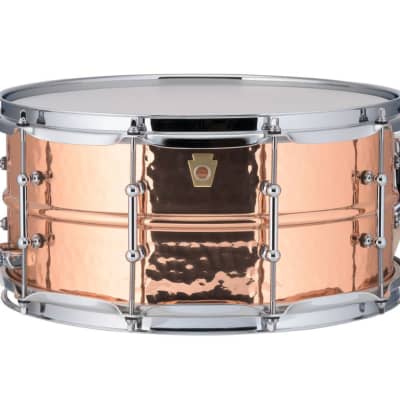Ludwig 6.5x14" Copper Snare - Hammered W/tube Lugs image 1
