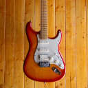 Fender 2003 Deluxe Fat Stratocaster SSH - Sienna Sunburst