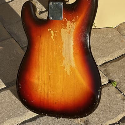 Fender Precision Bass 1958 - a beautiful all original 3-tone Sunburst example w/a Gold'gard ! image 4