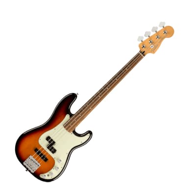 Used Fender Player Plus Precision Bass - 3-Color Sunburst w/ Pau Ferro FB image 1