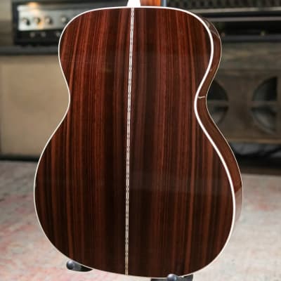 Martin OM-28E Acoustic Guitar with Hardshell Case image 2