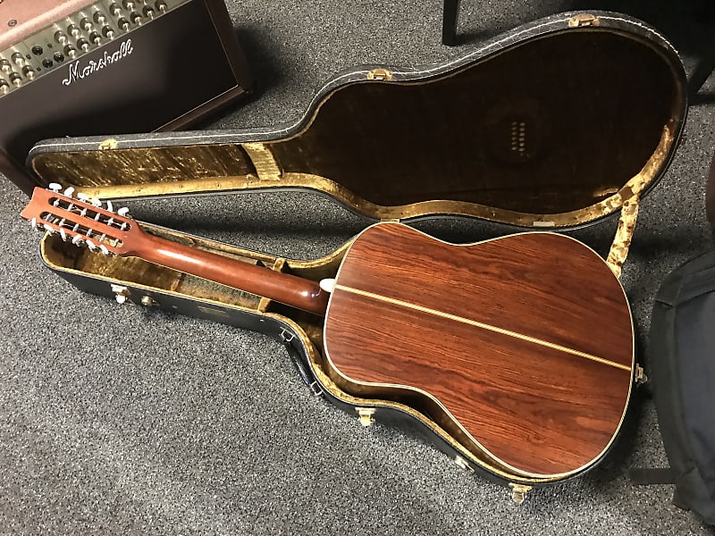 Yamaha FG-630 12 string vintage acoustic guitar made in Japan 1973  Brazilian rosewood or Jacaranda image 1