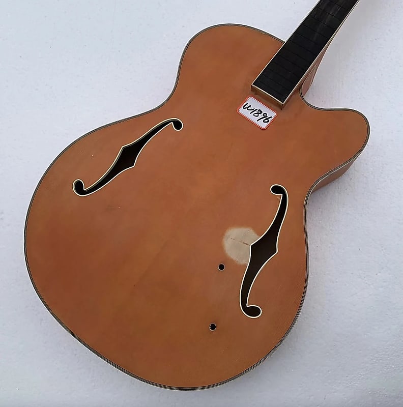 Custom Hollow Body Jazz Guitar with Maple Neck, Rosewood | Reverb UK