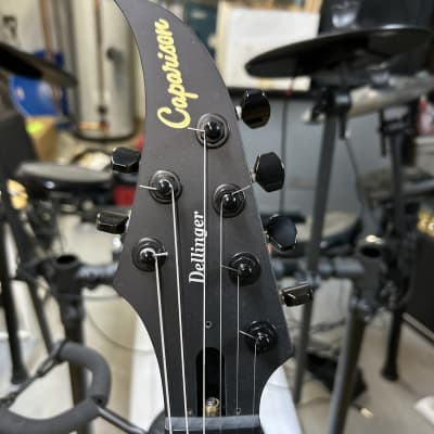 Caparison Dellinger II FX-AM guitar 2018 - 2021 - Dark Green Matt image 19