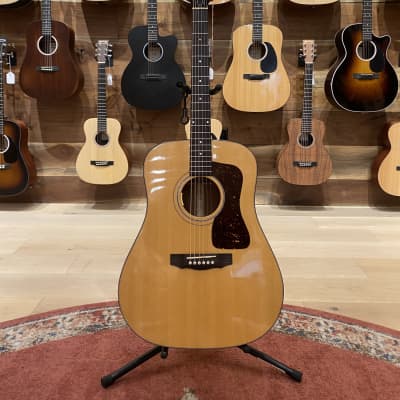 Guild USA D-40 Traditional Acoustic-Electric Guitar, Solid Spruce Top, Natural for sale