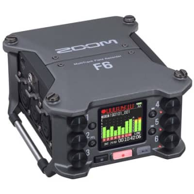 Zoom F6 Professional 32-bit Multitrack Field Recorder image 2