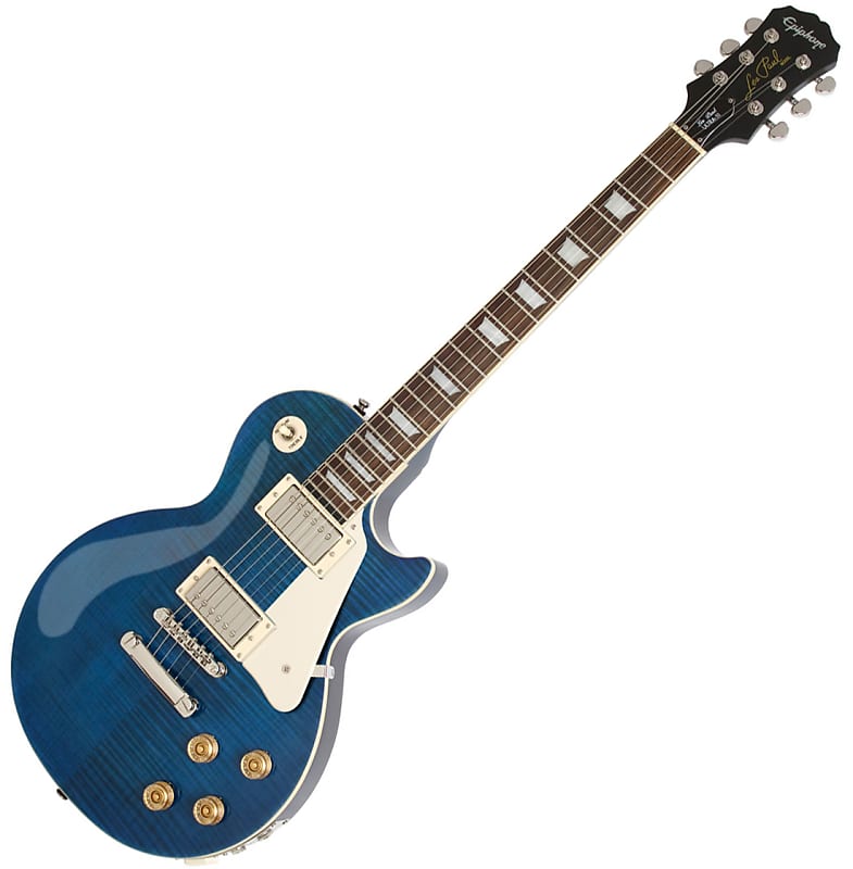 Epiphone Les Paul Ultra-III Electric Guitar Midnight Sapphire ProBukcer 2 3