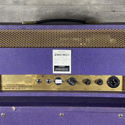 Marshall JMP 50 Half Stack 1971 - Purple image 9