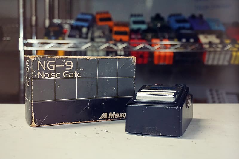 Maxon NG-9 Noise Gate w/Box | Vintage 1980s Made in Japan