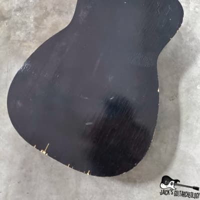 Luthier Special: Harmony / Kay / Truetone Guitar Husk Project (1950s, Black) image 22