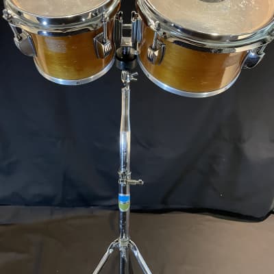 Ludwig 6" 8" Concert toms 1970's Maple image 1