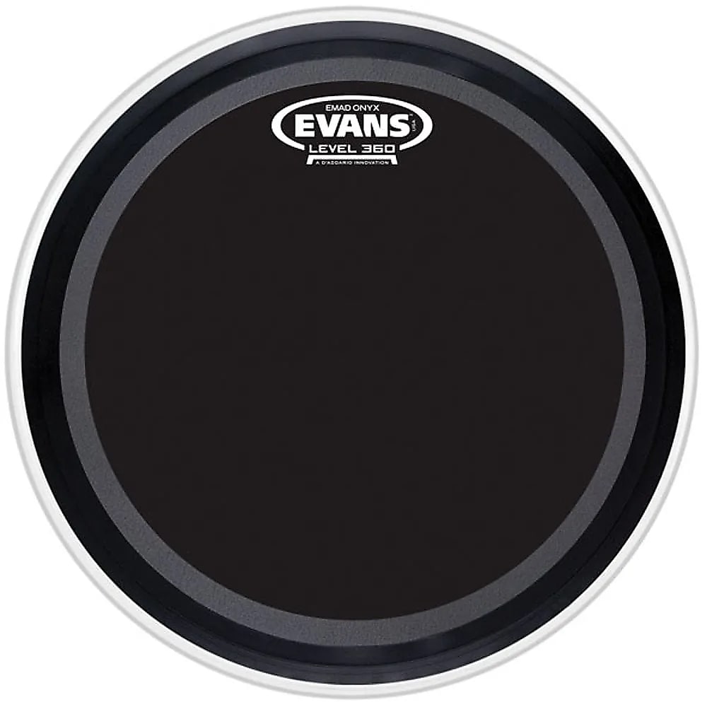 Evans BD26EMADONX EMAD Onyx Bass Drum Head 26" Reverb