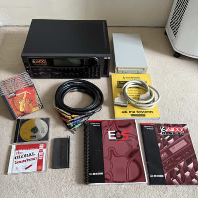 E-MU Systems E6400 Ultra 72MB +20GB HDD + FACTORY EMU CD-ROM - BOXED / EXCELLENT / MINT