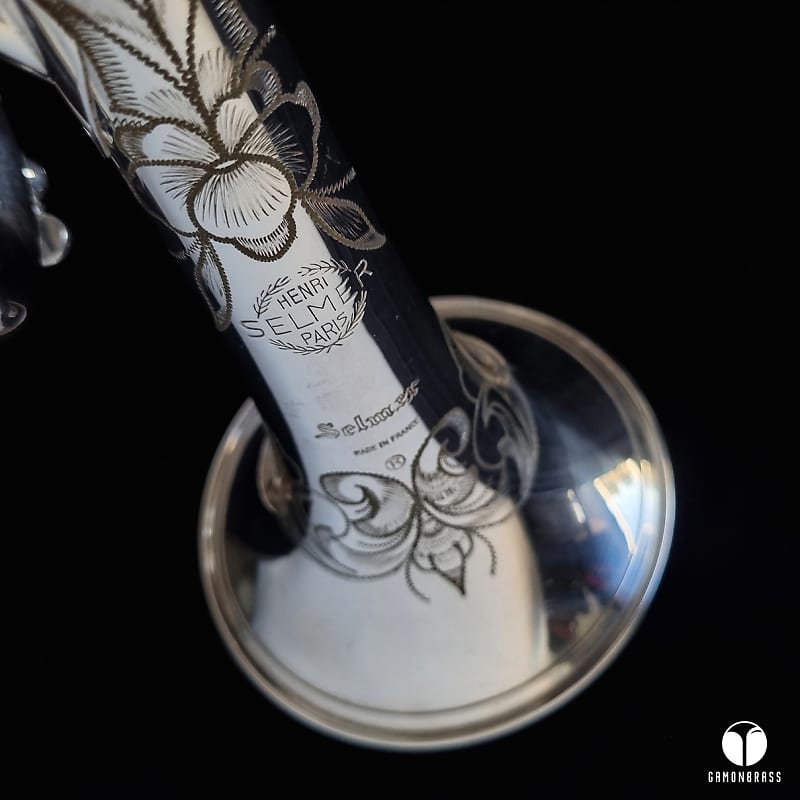Extensively engraved Henri Selmer Paris K-Modified 24B | Reverb