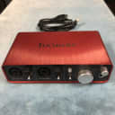 Focusrite Scarlett 2i2 USB Audio Recording Interface (1st Gen) w/ USB Cable
