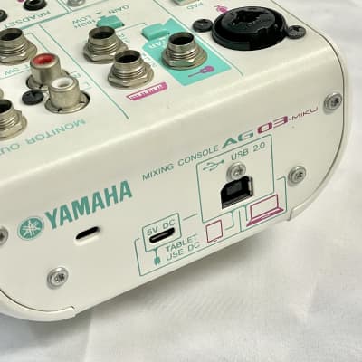 used】YAMAHA / AG03-MIKU EDITION 初音ミク限定モデル【兵庫店】 | Reverb