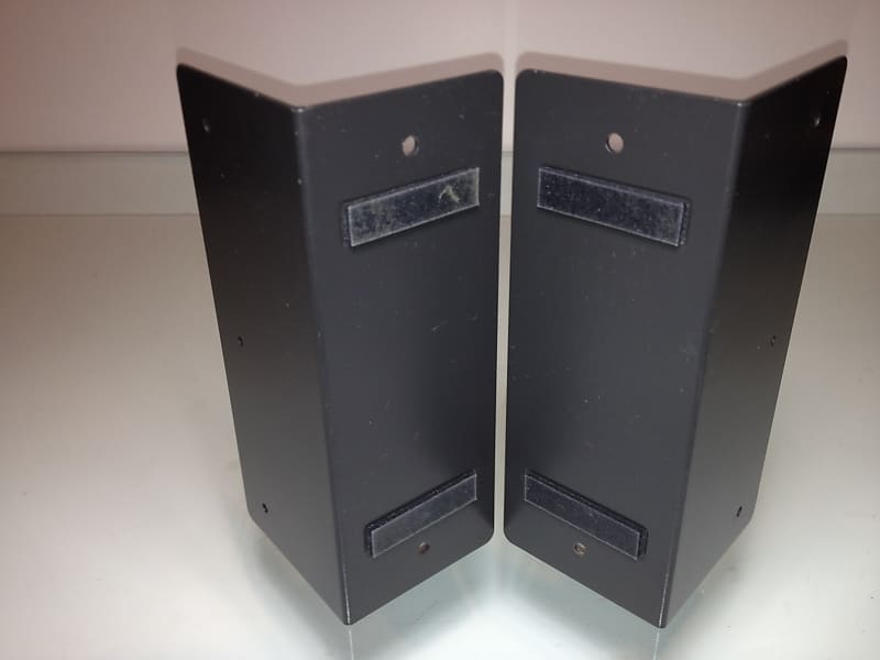 Unbranded Rack Mount Angle-Irons (Aluminum)(Rack Case) for Audio/Video Equipment (4U) 2000 Black image 1