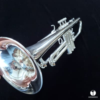 Lightweight Yamaha YTR 738 Large Bore (.463 ) 5`` bell trumpet gamonbrass image 18