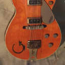 Gretsch Roundup 6130 1955 "G" brand - cows and cactus -