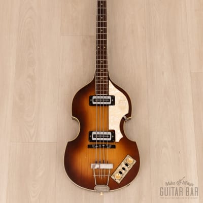 1974 Hofner 500/1 Beatle Bass Vintage Violin Bass 100% Original w/ Blade Pickups, Case image 2