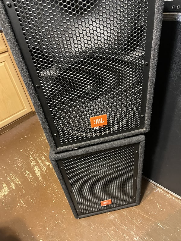 スピーカー・ウーファー JBL M PRO JBL M PRO MP 212 SPEAKERS. PAIR BLACK | Reverb