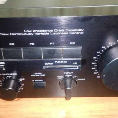Yamaha R3 Stereo Receiver R3 Late 80s Black image 3