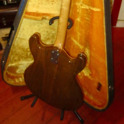 1966 Mosrite Joe Maphis Model I Natural w/ Vintage Hard Case image 6
