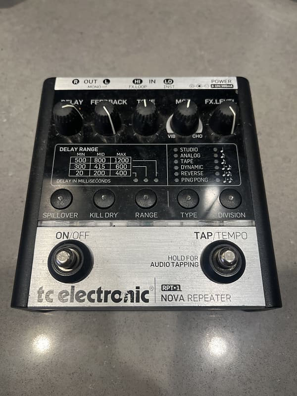 専門店では tc ディレイ 中古 repeater nova RPT1 electronic ギター - christinacooks.com