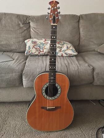 Ovation 1112 4 Custom Balladeer Late 1970s Early 80s