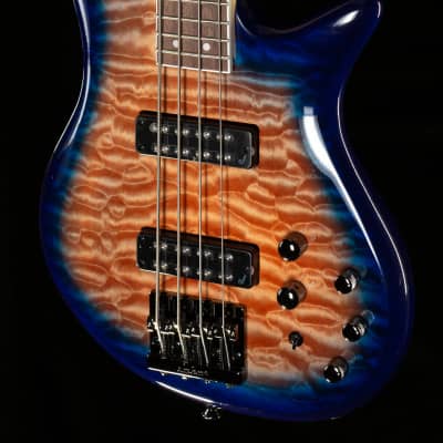 Jackson JS Series Spectra Bass JS3Q Laurel Fingerboard Amber Blue Burst Bass Guitar (570) image 1