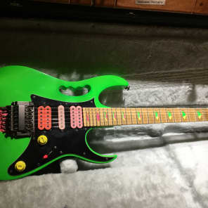 ibanez jem lng lochness green jem 777 1987 green image 4